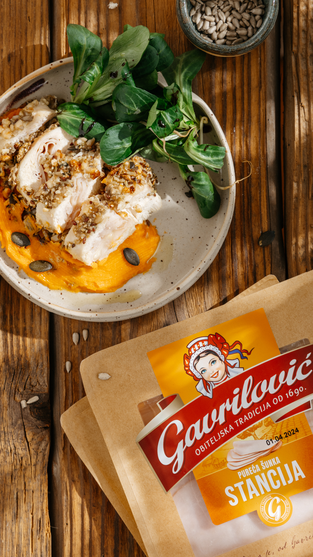 Gavrilović punjena pileća prsa